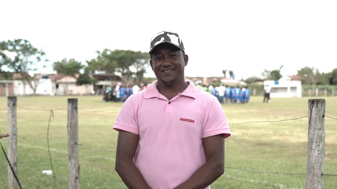 Gildevânio dos Santos, morador de Rancho Queimado