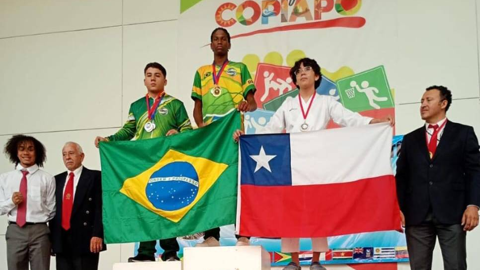 Atletas baianos conquistas medalhas no Chile - Foto - Arquivo pessoal