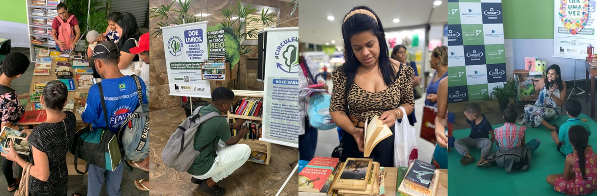 #CirculeUmLivro_imagem colada