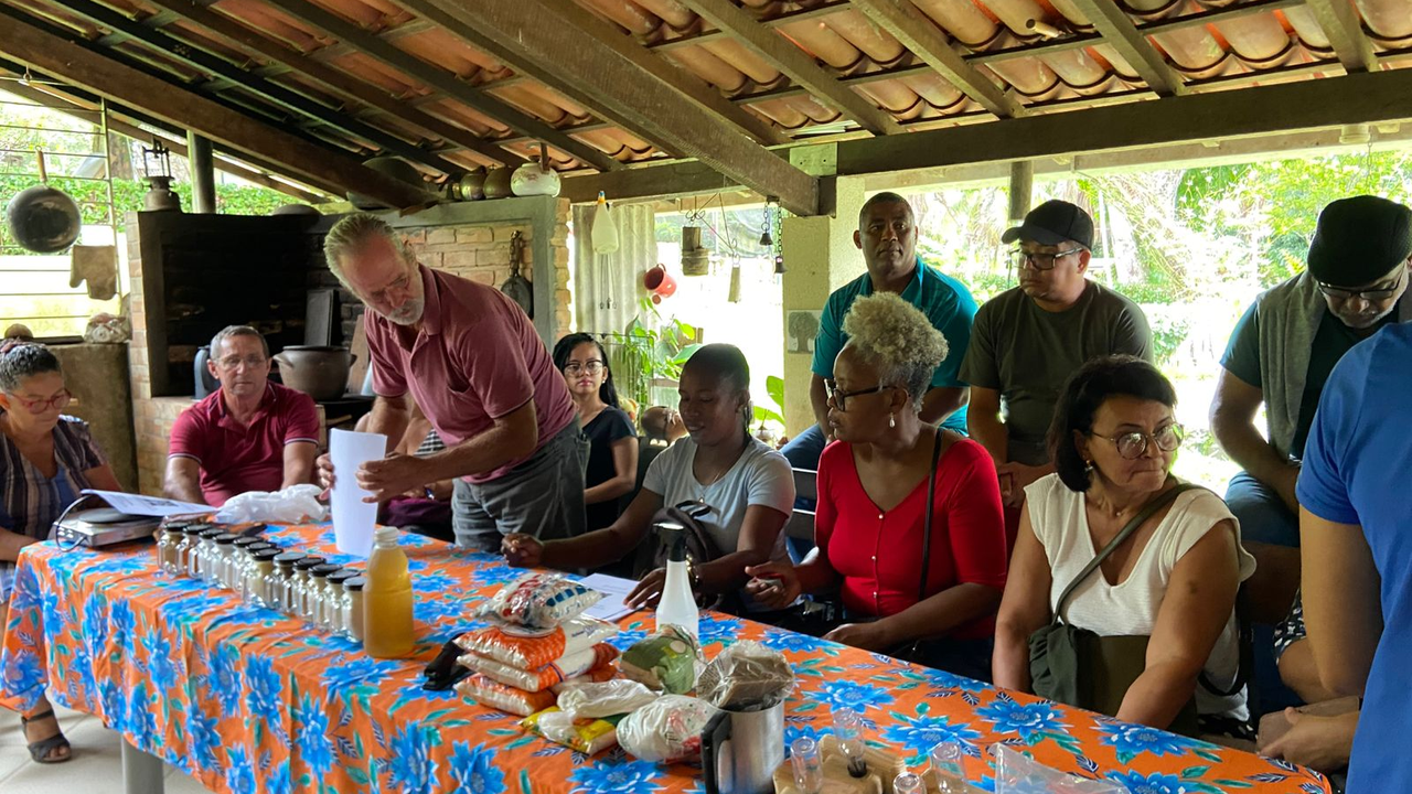 Curso de capacitação de criadores de abelhas - Foto - Ediney Magalhães