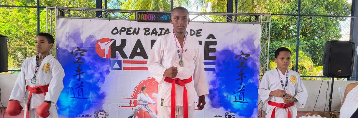Davi Luiz Paixão ganhou a medalha de ouro_Foto - Arquivo pessoal
