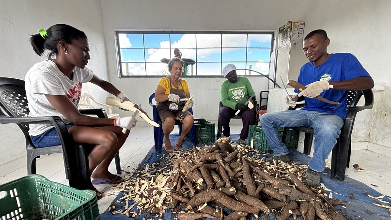 Farinheira da comunidade Córrego do Macuco