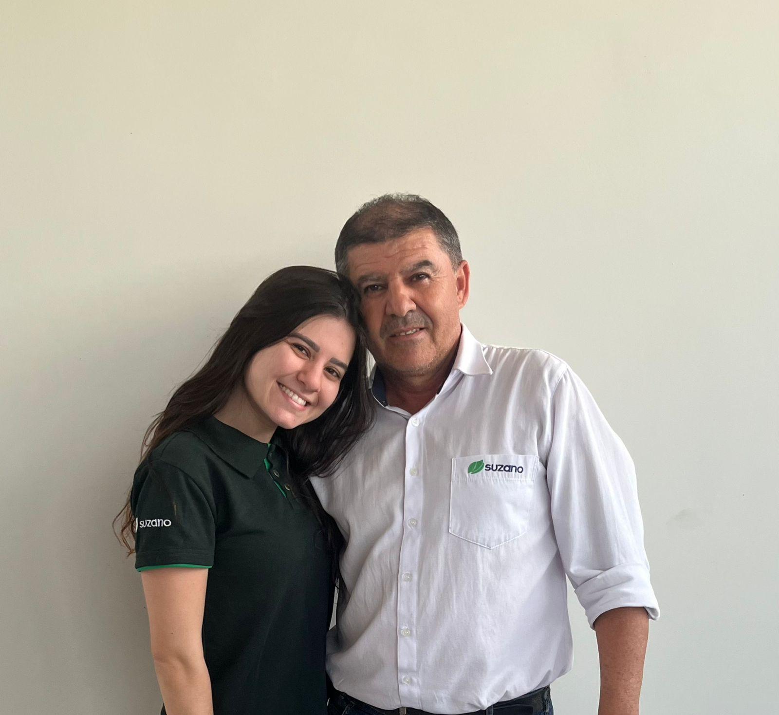 Giovane Silva de Brito e a filha Giovanna Brito Rios