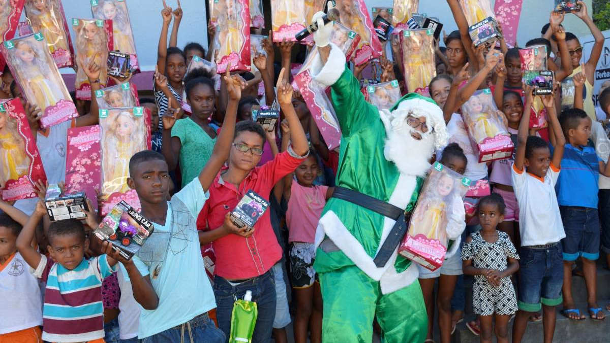 Papai Noel Verde Ferbasa 2025