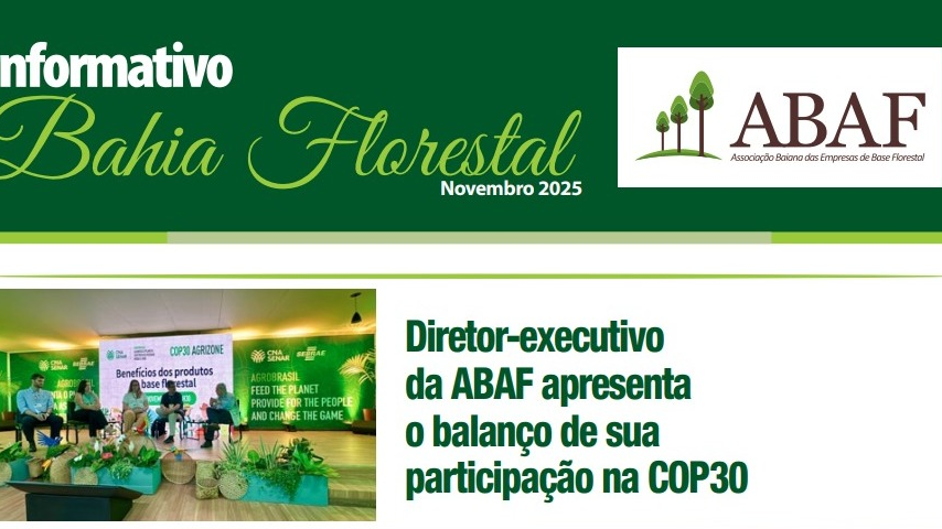 Informativo ABAF - Bahia Florestal (novembro 2025)