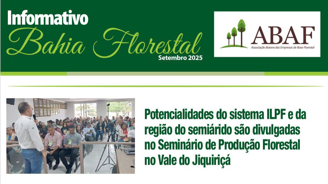 Informativo ABAF - Bahia Florestal (setembro 2025)