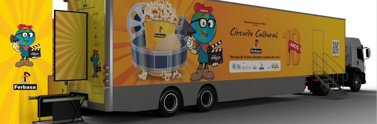 10 MUNICÍPIOS RECEBEM O CINE FERBASA